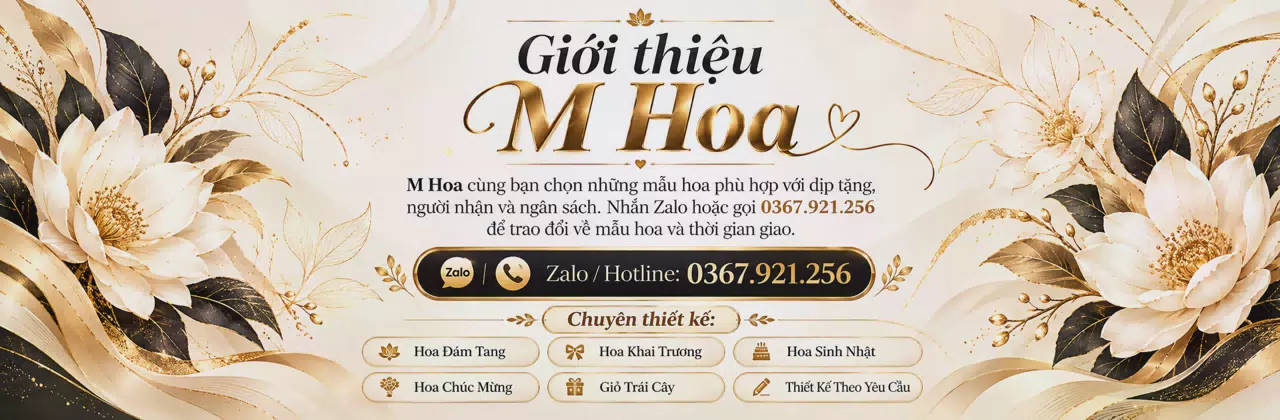 Ảnh bìa Shop hoa tươi Xã Tân Lộc Cà Mau - Gửi sự quan tâm qua từng món hoa